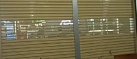 Rolling door saat besi semi perforated