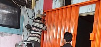 Pemasangan folding gate jakarta utara